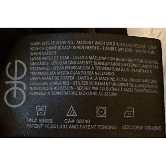 Gloria Vanderbilt Amanda Dark Brown Mid-Rise Velvet Pants Women's Size 6 - Picture 3 of 16